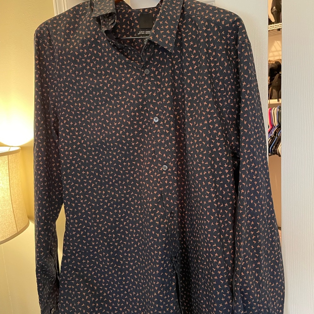 H&M mens button up